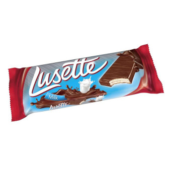 Вафли Lusette с молочно-кремовой начинкой 30 г (28 штук в упаковке)