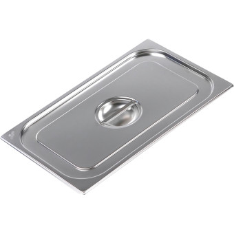 Крышка для гастроемкости Luxstahl GN 1/1 53x32.5 см нержавеющая сталь