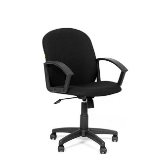 Кресло офисное Chairman 681 черное (ткань/пластик)