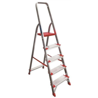 Стремянка алюминиевая 5 ступеней Новая Высота 3117105