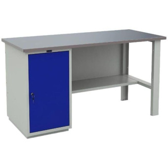 Верстак Практик Profi W 600 (синий/серый, 1600x700x870 мм)