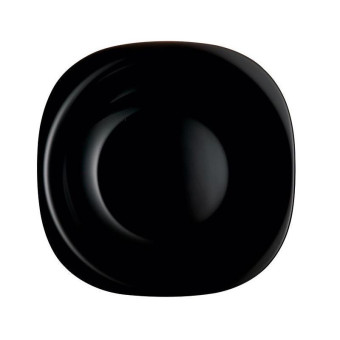 Тарелка десертная стекло Luminarc Нью Карин диаметр 190 мм черная (артикул производителя L9816)