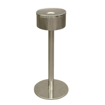 Урна-пепельница Холл 4 л нержавеющая сталь (23х70 см)