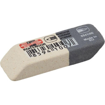 Ластик Koh-I-Noor 6541/80 из натурального каучука прямоугольный 41х14х8 мм