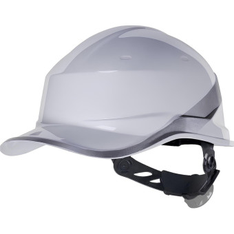 Каска защитная Delta Plus Diamond V белая с храповым механизмом  светящаяся (DIAM5BCFL) Каска защитная Delta Plus Diamond V белая с храповым механизмом  светящаяся (DIAM5BCFL)