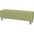 Банкетка трехместная Юнит-Док U-b2 светло-зеленая (искусственная кожа,  1480х410х450 мм)