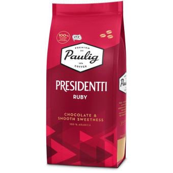 Кофе в зернах Paulig Presidentti Ruby 100% арабика 250 г