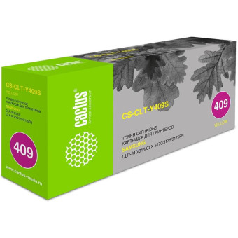 Картридж лазерный Cactus CLT-Y409S CS-CLT-Y409S/SU484A для Samsung желтый совместимый