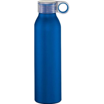 Бутылка для воды алюминиевая Grom синяя 650 мл