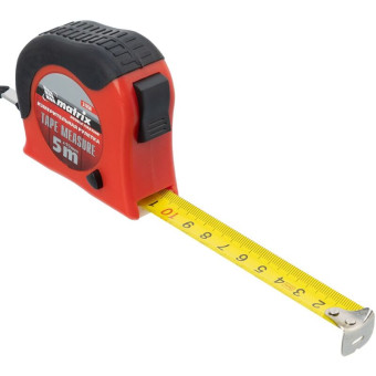 Рулетка Matrix Double fixation 5 м х 19 мм сталь (31056)