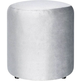 Пуф Sheffilton SHT-B12 (211585/Б-14) серое облако (микровелюр,  355х355х380 мм)