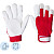 Перчатки рабочие защитные Jeta Safety Mechanic JLE301 кожаные  красные/белые (размер 10 (XL))