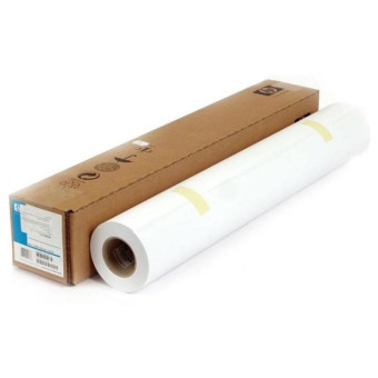 Бумага широкоформатная HP Bright White InkJet (90 г/кв.м, длина 45.7 м, ширина 420 мм, диаметр втулки 50.8 мм, 1 рулон в упаковке)