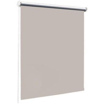 Рулонная штора Blackout полиэстер бежевая (70х170 см)