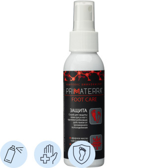 Спрей-дезодорант Primaterra Foot Care для ног от запаха пота 100 мл