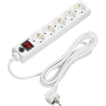 Сетевой фильтр BigTech CD5-3W15 на 5 розеток 3 метра