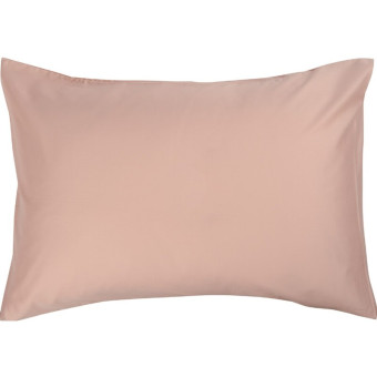 Наволочка Tkano Essential 50х70 см сатин 130 г/кв.м розовая (2 штуки в упаковке)