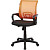 Кресло офисное Easy Chair 304 оранжевое/черное (сетка/ткань, пластик)