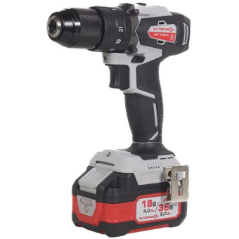 Дрель-шуруповёрт ударная аккумуляторная Интерскол ДАУ-13/36В 50  бесщёточная 2 АКБ x Li-ion (36 В, 2 Ач)+ЗУ в кейсе (850.2.2.70)