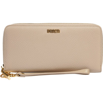 Кошелек женский Fabretti из натуральной кожи бежевого цвета  (Q24706D-191)