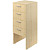 Шкаф для читательских формуляров (клен, 450х480х1150 мм)