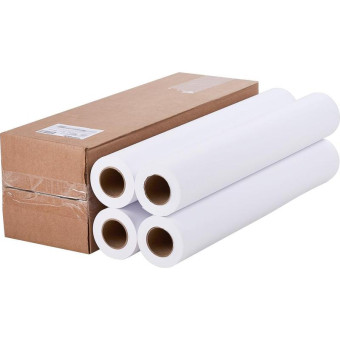 Бумага широкоформатная ProMEGA engineer (80 г/кв.м, длина 45 м, ширина 610 мм, диаметр втулки 50.8 мм, 4 рулона в упаковке)