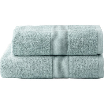 Набор полотенец махровых Basic Collection 2 штуки 50x80/70х130 см 500  г/кв.м серо-голубой