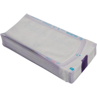 Пакет для стерилизации iPack для паровой и газовой стерилизации 100х200 мм (200 штук в упаковке)