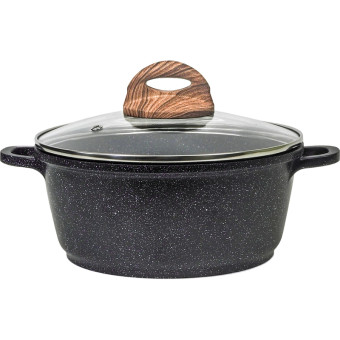 Кастрюля Panairo Eco induction 3.3 л литой алюминий с крышкой