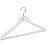 Вешалка-плечики Attache CU3013M-W3 деревянная с перекладиной белая  (размер 48-50, 3 штуки в упаковке)
