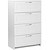 Комод ГУД ЛАКК Сириус (белый, 782х412х1234 мм, 4 ящика)