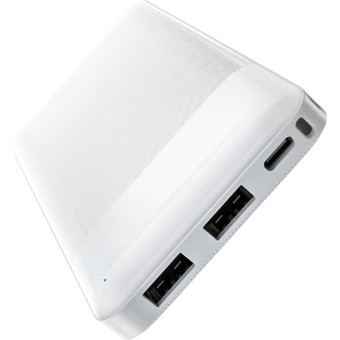 Внешний аккумулятор (power bank) Hoco J72 Easy Travel 10000 мАч белый (J72 EASY TRAVEL WHITE) Внешний аккумулятор (power bank) Hoco J72 Easy Travel 10000 мАч белый (J72 EASY TRAVEL WHITE)