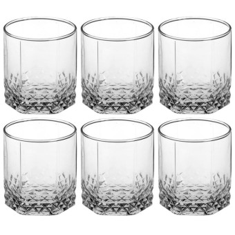 Стакан (олд-фешн) Pasabahce Вальс стеклянный низкий 315 мл (6 штук в упаковке)