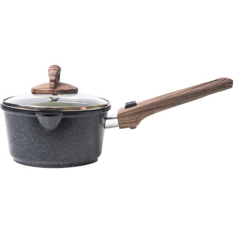 Ковш Panairo Eco induction 1.4 л литой алюминий с крышкой