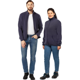 Толстовкa флисовая синяя размер M (44-46), рост 170-176