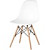 Стул обеденный Eames белый (пластик, массив дерева)