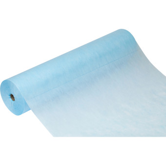 Простыня одноразовая White line нестерильная в рулоне с перфорацией 200 х 80 см (голубая, 100 штук в рулоне)