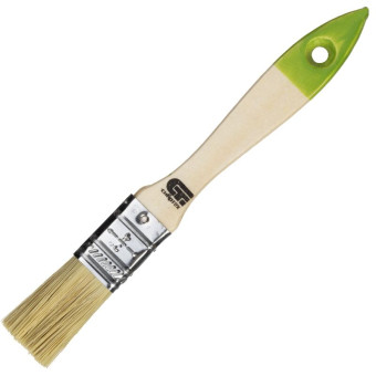 Кисть малярная плоская Сибртех из натуральной щетины 20x10 мм (82260)