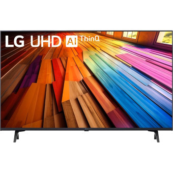Телевизор 43" LG 43UT80006LA.ARUB черный