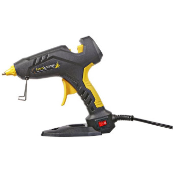 Пистолет клеевой 60 Вт, 2 сменных сопла, 4 стержня D 11 мм HGG1160