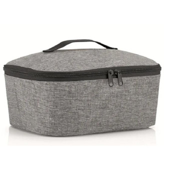 Термосумка Reisenthel Coolerbag M twist полиэстер серая 12х30х22 см