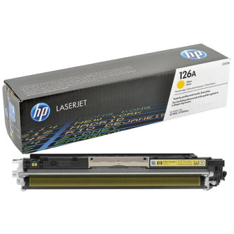 Картридж лазерный HP 126A CE312A желтый оригинальный Картридж лазерный HP 126A CE312A желтый оригинальный