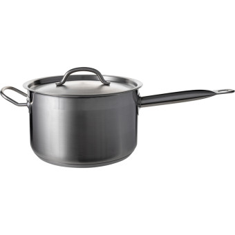 Сотейник 23.5 см нержавеющая сталь с крышкой