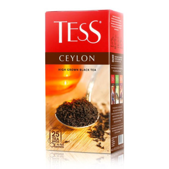 Чай Tess Ceylon черный 25 пакетиков