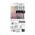 Набор гелевых ручек Sketch&Art Uni Write.Colors 8 цветов (толщина линии 0.5 мм) (20-0306)