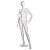 Манекен женский LW-90 скульптурный (белый)