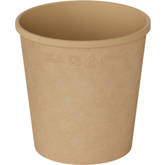Супница без крышки 1ЕА OneBowl Up 102х100 мм 520 мл крафт (550 штук в упаковке)
