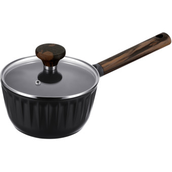 Ковш Regent inox Linea Fiamma 1.4 л литой алюминий с крышкой