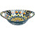 Салатник фарфоровый Nouvelle Home Arabesque 600 мл разноцветный 8 штук в упаковке (0860080)