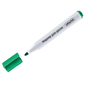 Маркер для досок Attache Accent зеленый (толщина линии 1-5 мм)